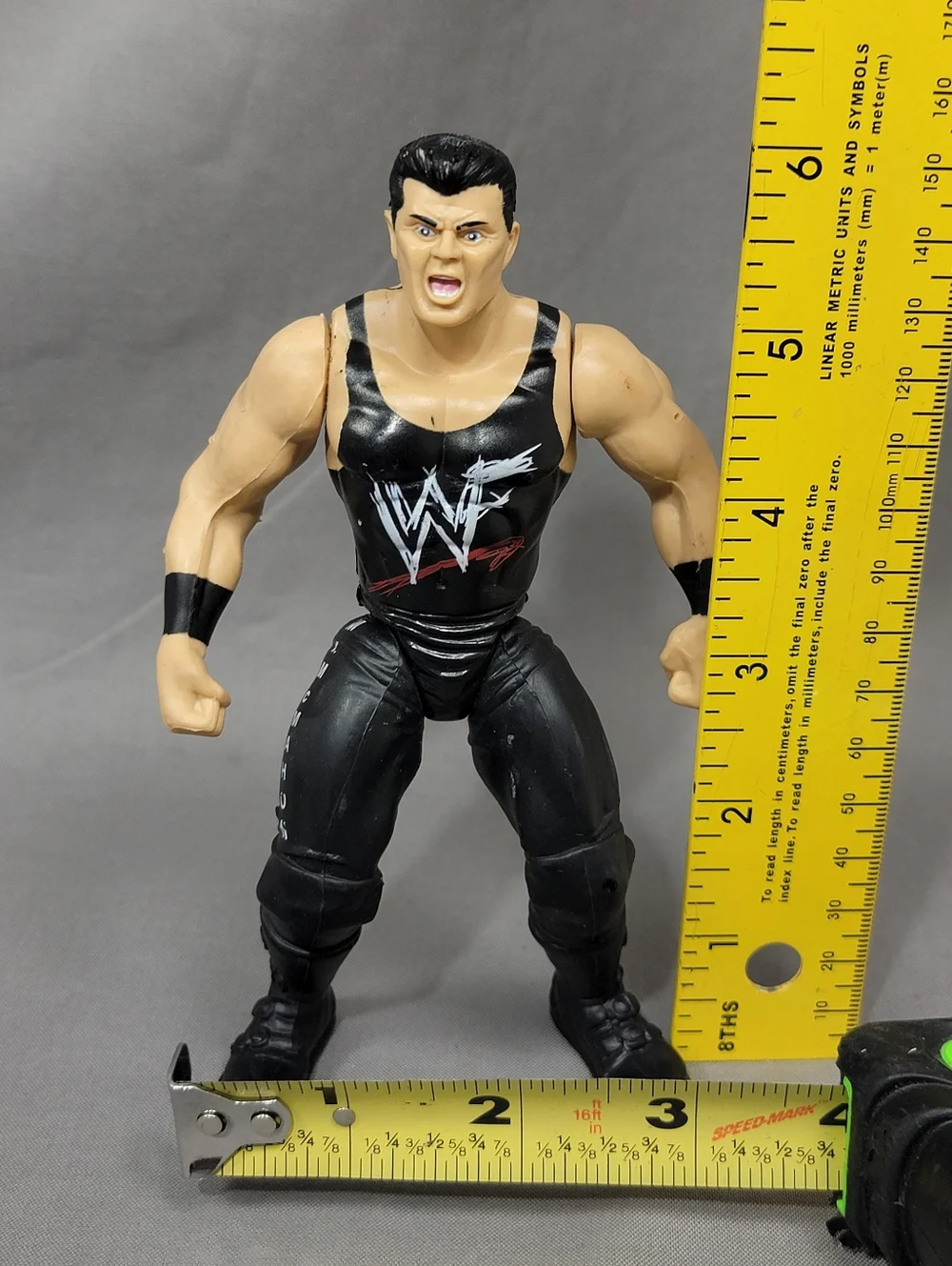 Vtg Vince McMahon Wrestling Action Figure 1998 Jakks Pacific WWE - Picture 15 of 16